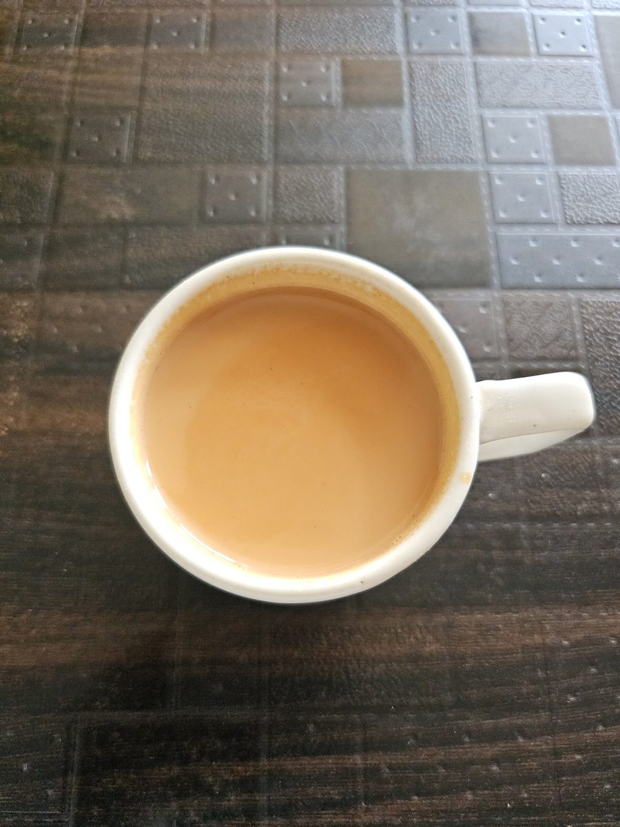 A cup of masala chai